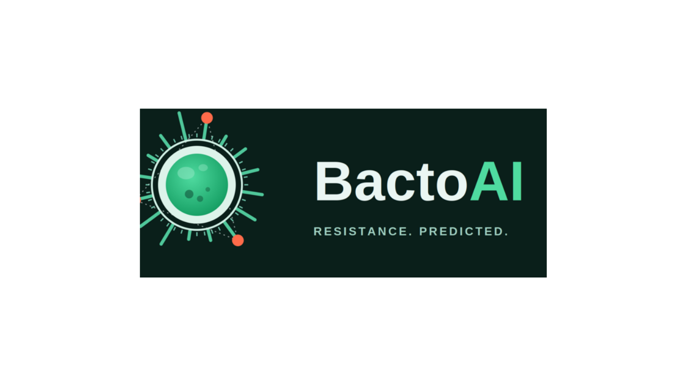 BactoAI logo — AI-powered antimicrobial resistance prediction